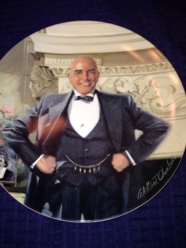 DADDY WARBUCKS COLLECTOR PLATE by KNOWLES, DATED AND NUMBERED, 2nd IN SERIES