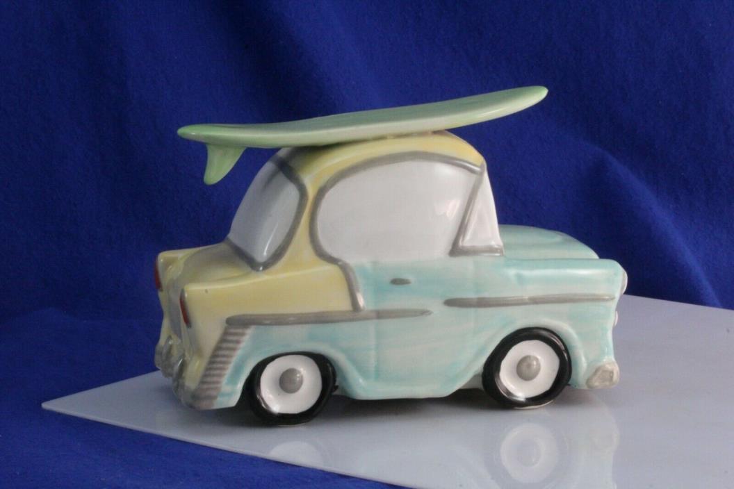 Andrea by Sadek Car with Surfboard Coin Bank Display.