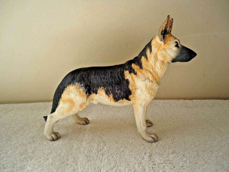 Vintage Andrea By Sadek # 7733 German Shepherd Dog Figurine 