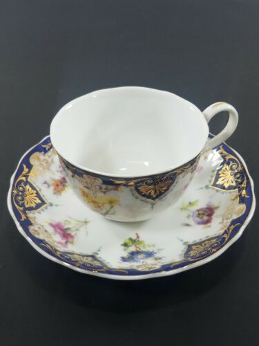 Andrea By Sadek Biltmore Estate Vanderbilt Collection Tea Cup and Saucer