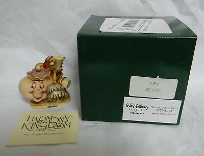 DISNEY HARMONY KINGDOM BEAUTY AND THE BEAST WDWRBB POTTS CHIP LUMIÈRE COGSWORTH