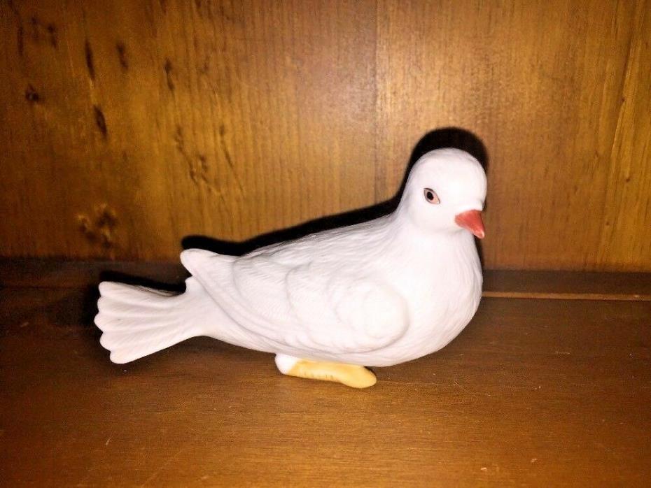 Home Interiors HOMCO White Carrier Pigeon Dove Porcelain Wedding Figurine 3/5
