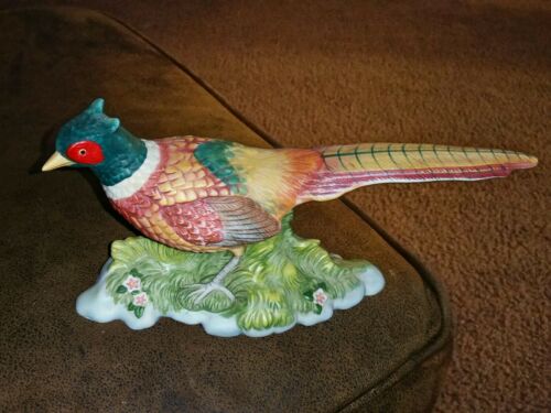 Vintage Homco Pheasant Porcelain Figurine #1437