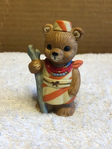 Homco Tribal Bear Figurine