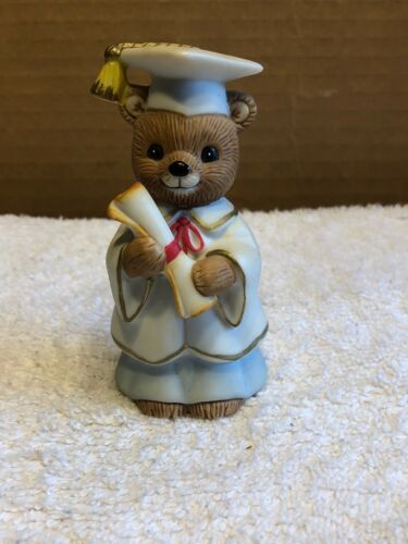 Homco Graduation Bear Figurine