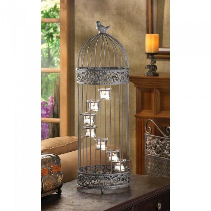 BIRDCAGE STAIRCASE CANDLE STAND/28