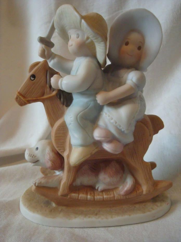 Home Interiors Circle Of Friends Onward Christian Soldiers Figurine Masterpiece