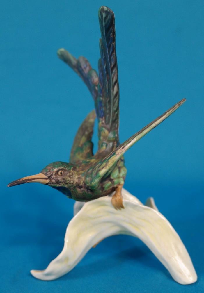 Vintage Goebel Kolibri Hummingbird Porcelain Figurine 1969 CV 109