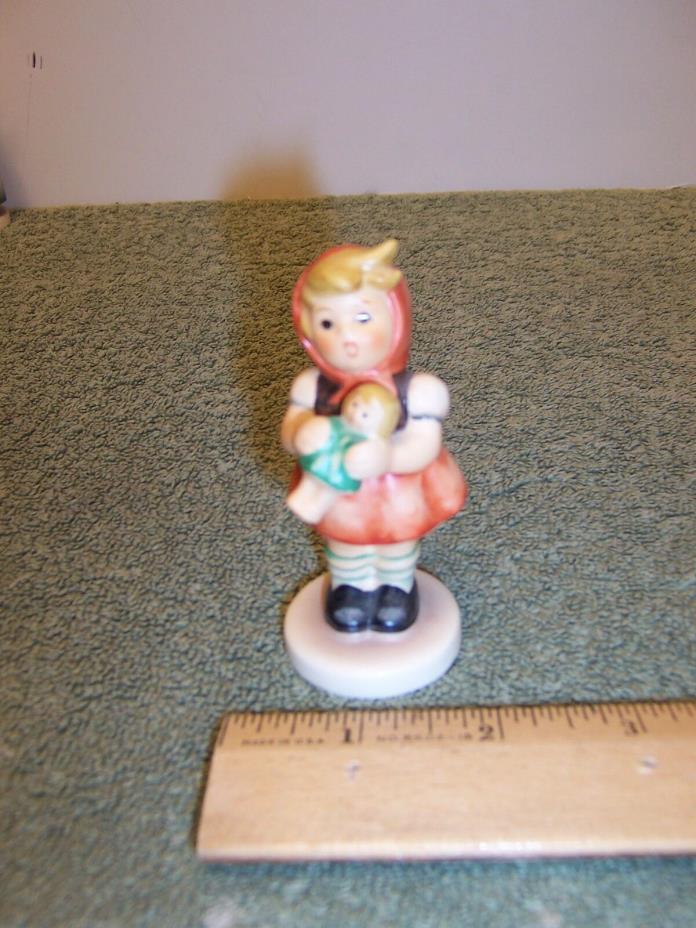 VINTAGE HUMMEL Girl With Doll  W Germany