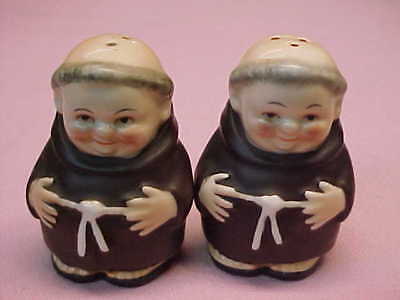 Pair of Goebel Friar Tuck Monks Salt & Pepper Shakers 2 3/4