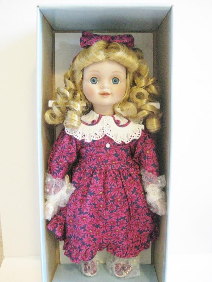 Vtg Doll BETTY JANE CARTER Bette Ball Retirement Ed Porcelain Doll 65/500 NIB