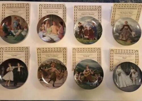 The Sound Of Music Collectors Plates With Certificates Of Authenticity