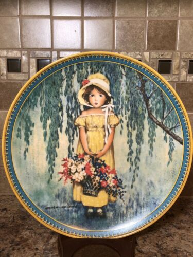 KNOWLES China Jessie Willcox Smith Easter Plate Original Box COA And Paperwork