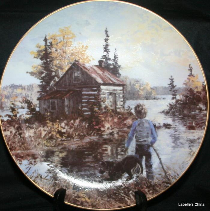Hutschenreuther Germany Limited Edition Plate Early Memories The Explorers