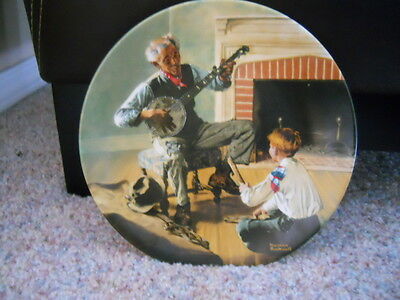 VINTAGE 1989 Edwin Knowles NORMAN ROCKWELL 