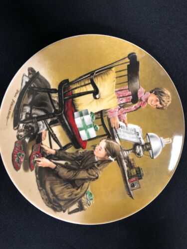 Fathers Day Americana Holidays 1982 Knowles Collector Plate Don Spaulding-COA