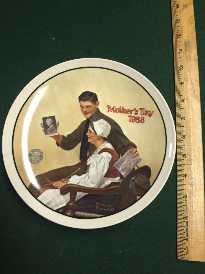 Norman Rockwell Collectible Plate 