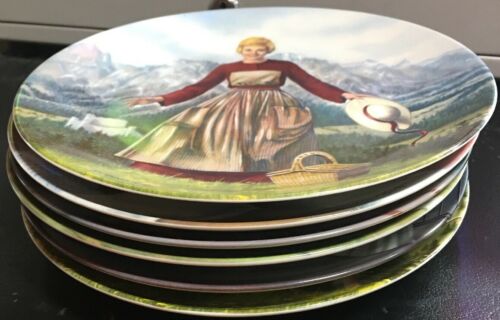 The Sound of Music Collector Plates Lot of 6 “The Sound of Music” ~ Knowles ~ 19