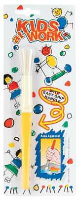 Kids At Work Paintbrushes Chubby W/Natural Bristle 1/Pkg 090672006899