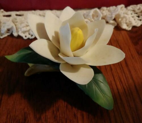 Lefton Porcelain Flower Magnolia