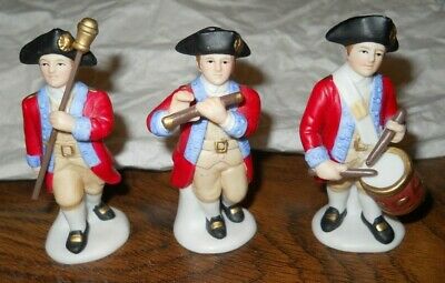 Lefton Colonial Village Figurines New  1996 Lot of 3  10835