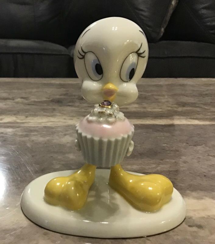 LENOX “A Present From Tweety” Tweety w/ Feb. Birthstone