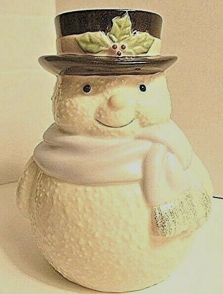 Lenox Snowman Vase 5.5