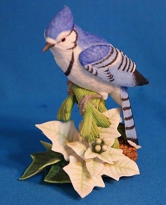 Lenox 1998 Christmas Blue Jay Fine Porcelain