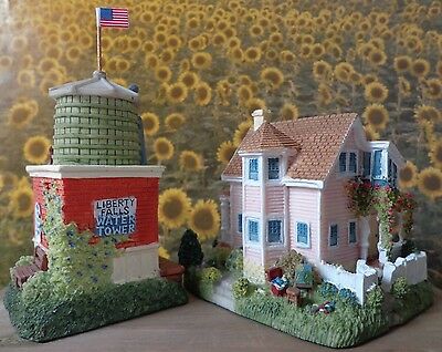 Liberty Falls Collection ANABELLE PHILLIPS & WATER TOWER Mint ~ FREE SHIPPING