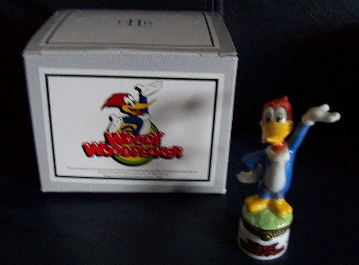 Midwest PHB Porcelain Hinged Box, Woody Woodpecker, w. Box