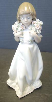 Retired Lladro Figurine - Spring Bouquets   #7603