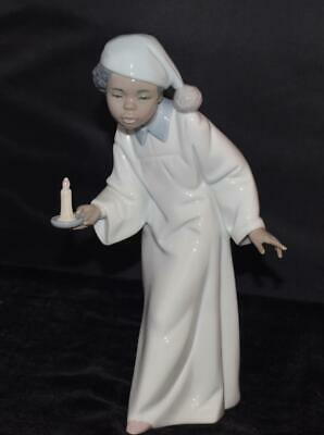 Lladro Figurine BLACK LEGACY -WHO's THERE? - #6464- F Catala -Ret 2002 - Mint