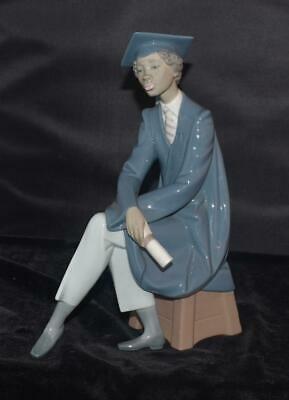 Lladro Figurine BLACK LEGACY -ONLY THE BEGINNING-Graduate - #5547-Ret 1996-Mint