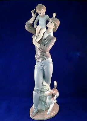 LLADRO*** WALKING WITH FATHER*** *Retail$695* GIFT***