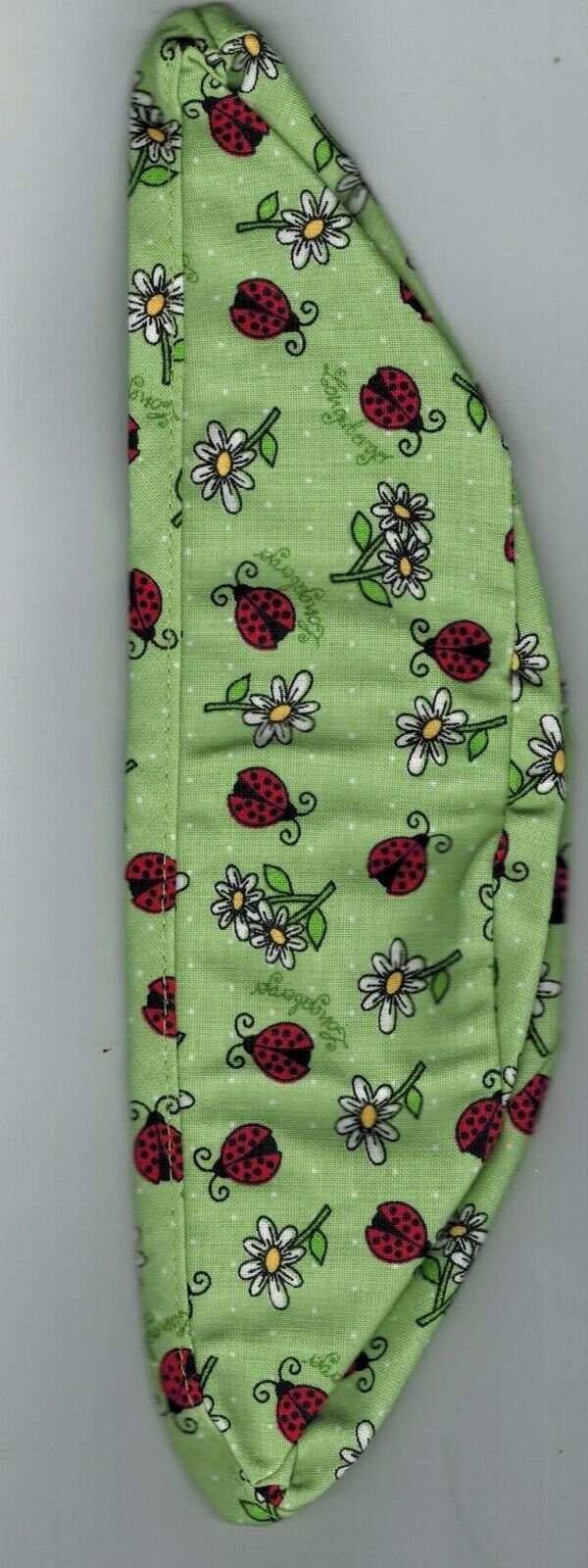 Longaberger Button Liner - Homestead Ladybug Fabric - Drop In