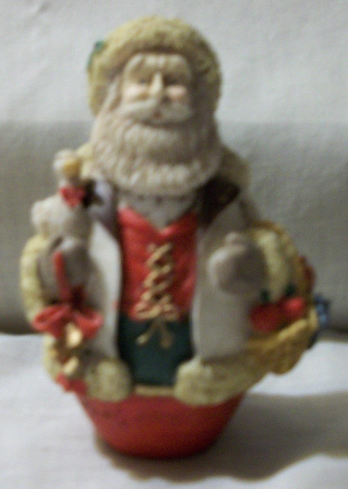 Midwest Importers of Cannon Falls Santa with Goose / Duck & Fruit  4