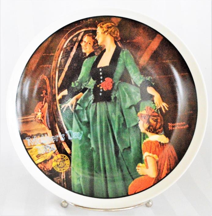 Norman Rockwell Mother's Day Plate 