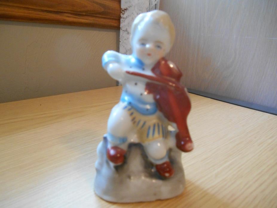 Pico Made in Occupied Japan Figurine Figure Boy Violin