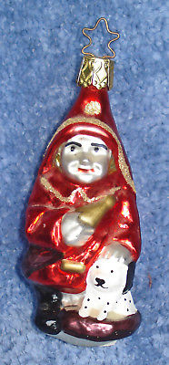 1997 MERCK FAMILY'S OLD WORLD CHRISTMAS ORNAMENT #2519 THE LITTLEST FIREMAN