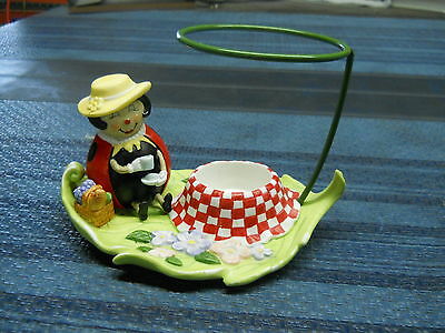 Party Lite,RETIRED, #P8009,Ladybug,warmer,picnic,candle vintage collectible