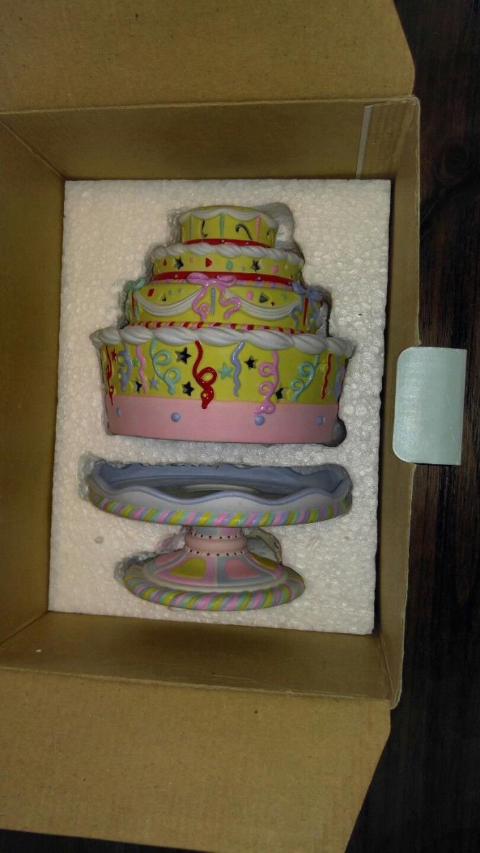 Party Lite Celebration Birthday Cake P7326 & Votive Cup Cakes Set P7327 Lot