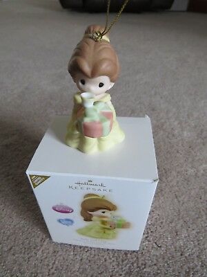 Precious Moments Belle and Chip Disney Special Edition Ornament