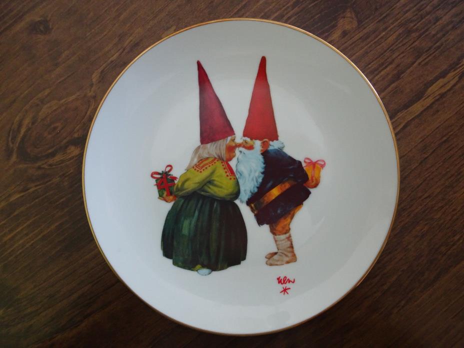 GNOME BLISS - Collector Plate 1979 by Rien Poortvliet