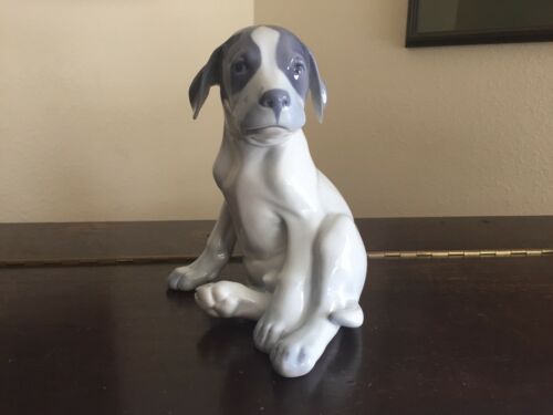 RARE ROYAL COPENHAGEN DENMARK PUPPY DOG 8