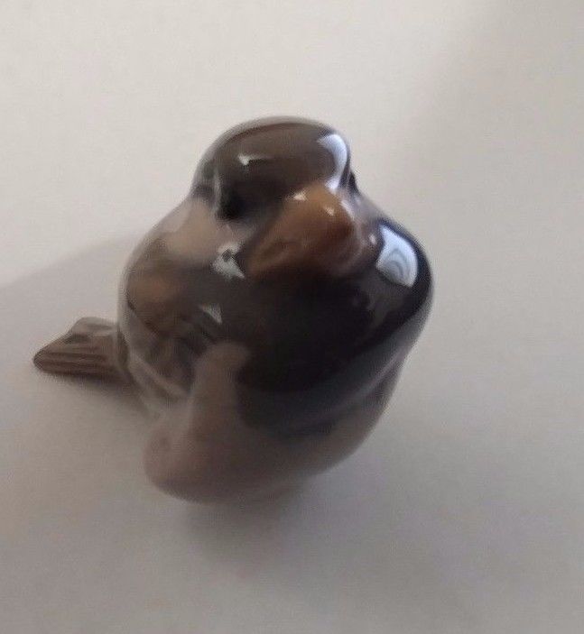 Royal Copenhagen Figurine #1519 ~ Sparrow Bird ~ Denmark