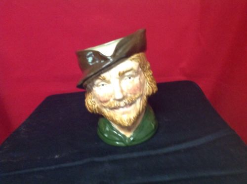 Royal Doulton 1946 Robin Hood Large Toby Jug Mug, 6