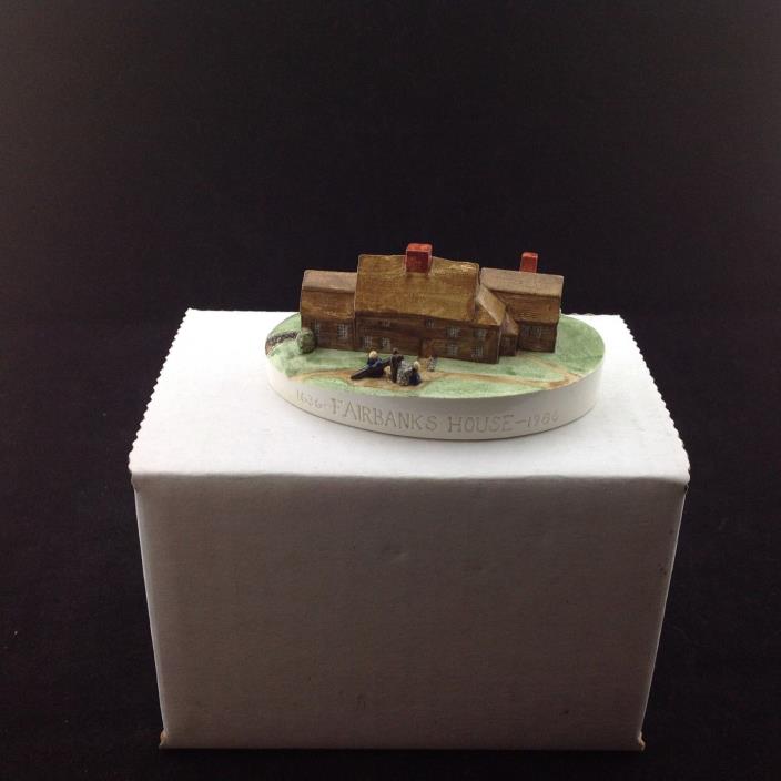 SIGNED Sebastian Miniatures SML-453 Fairbanks House