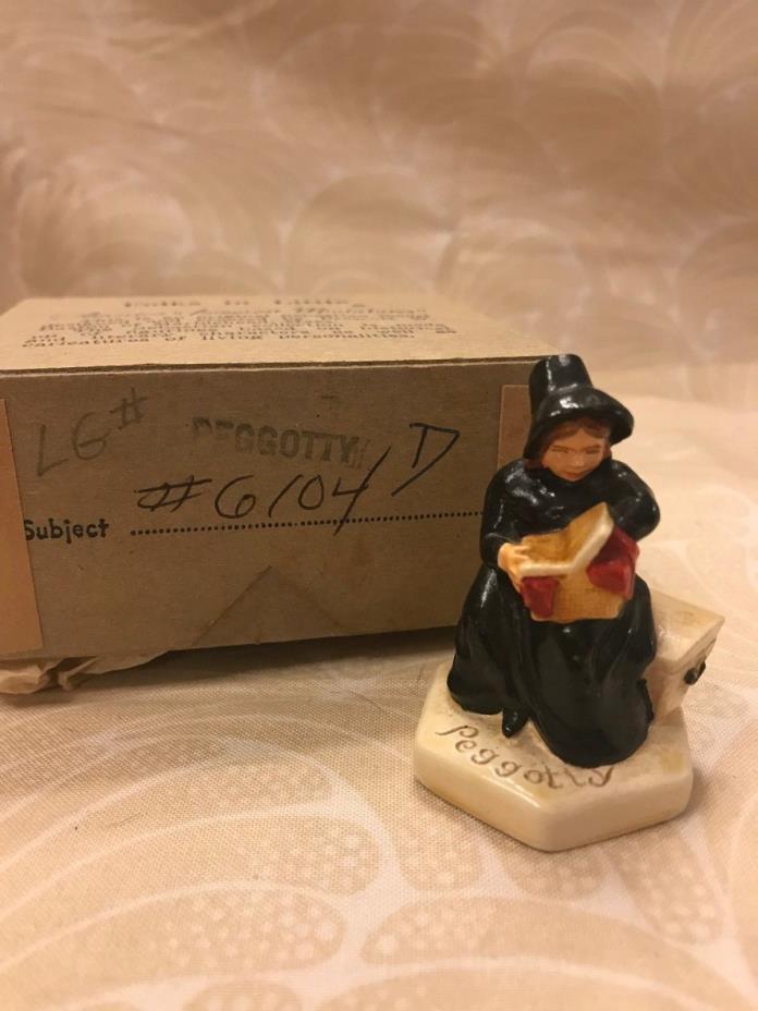 P.W. BASTON SEBASTIAN MINIATURES PEGGOTTY FIGURINE WITH BOX