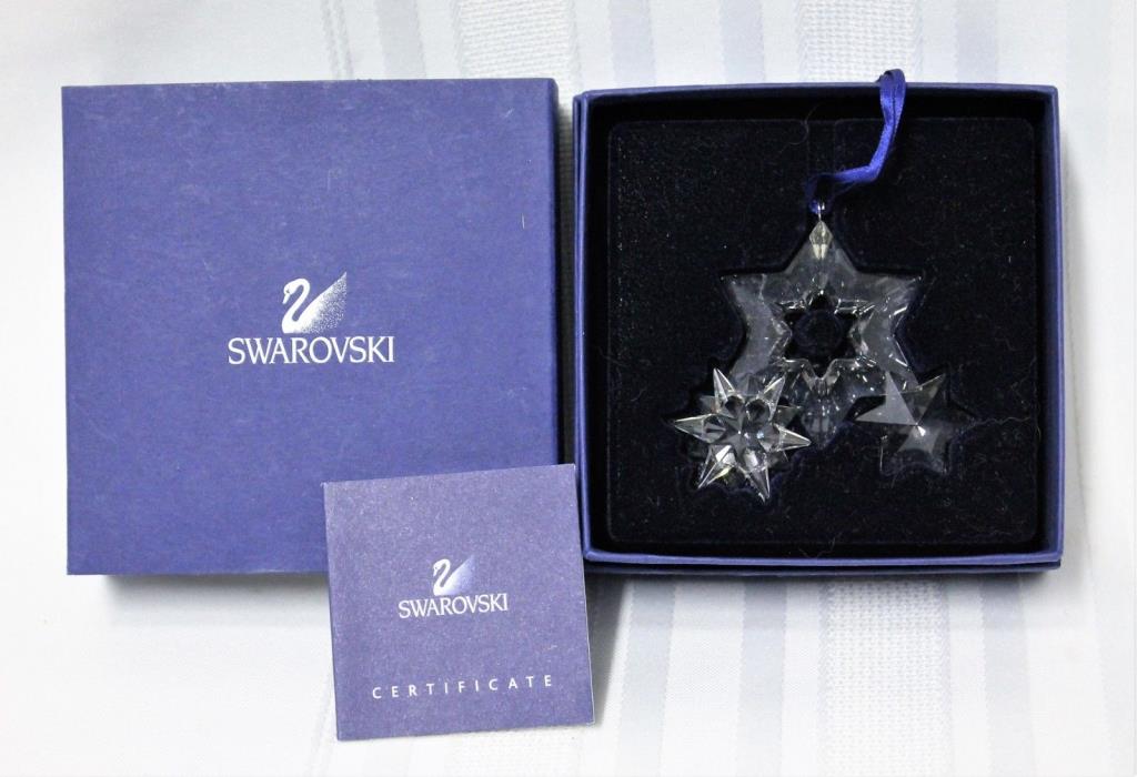 Swarovski Crystal Twinkling Stars Christmas Ornament 0863438