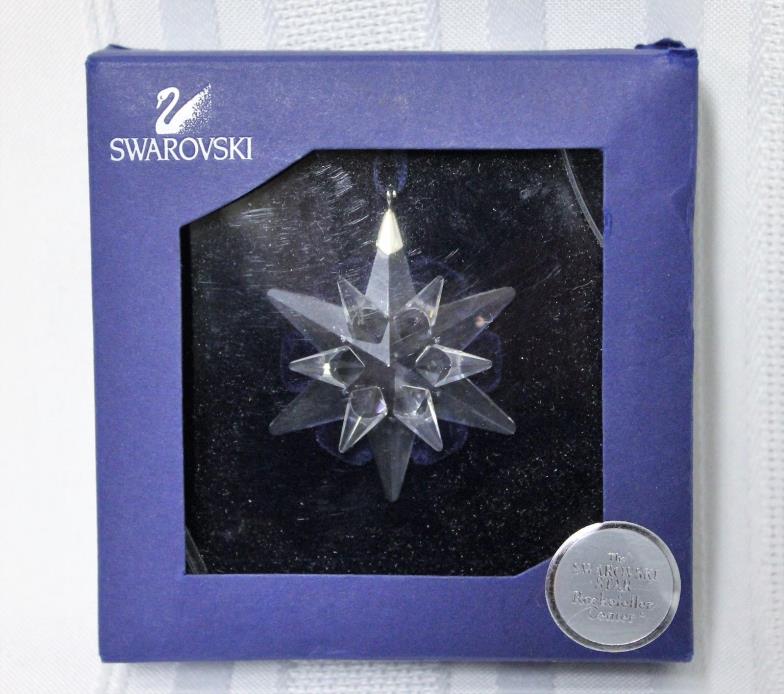 Swarovski Crystal Rockefeller Center 2005 Little Star Christmas Ornament 681402